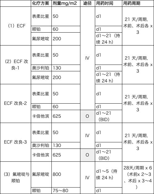 日本胃癌化疗