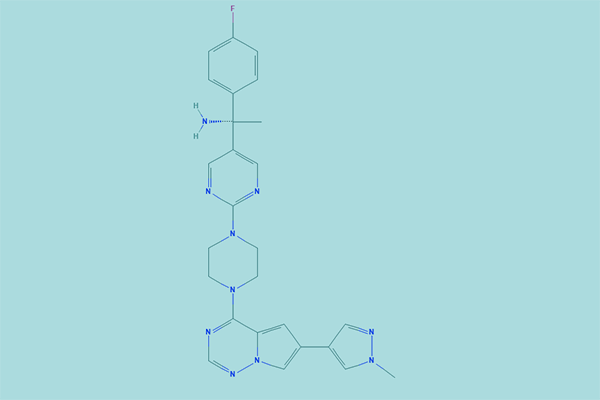 抑制剂Avapritinib分子式结构