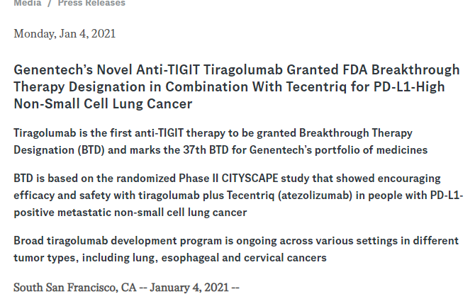 非小细胞肺癌免疫治疗