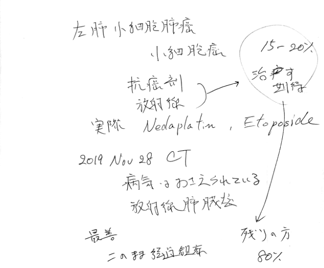 藤原教授讲解治疗方案记录单